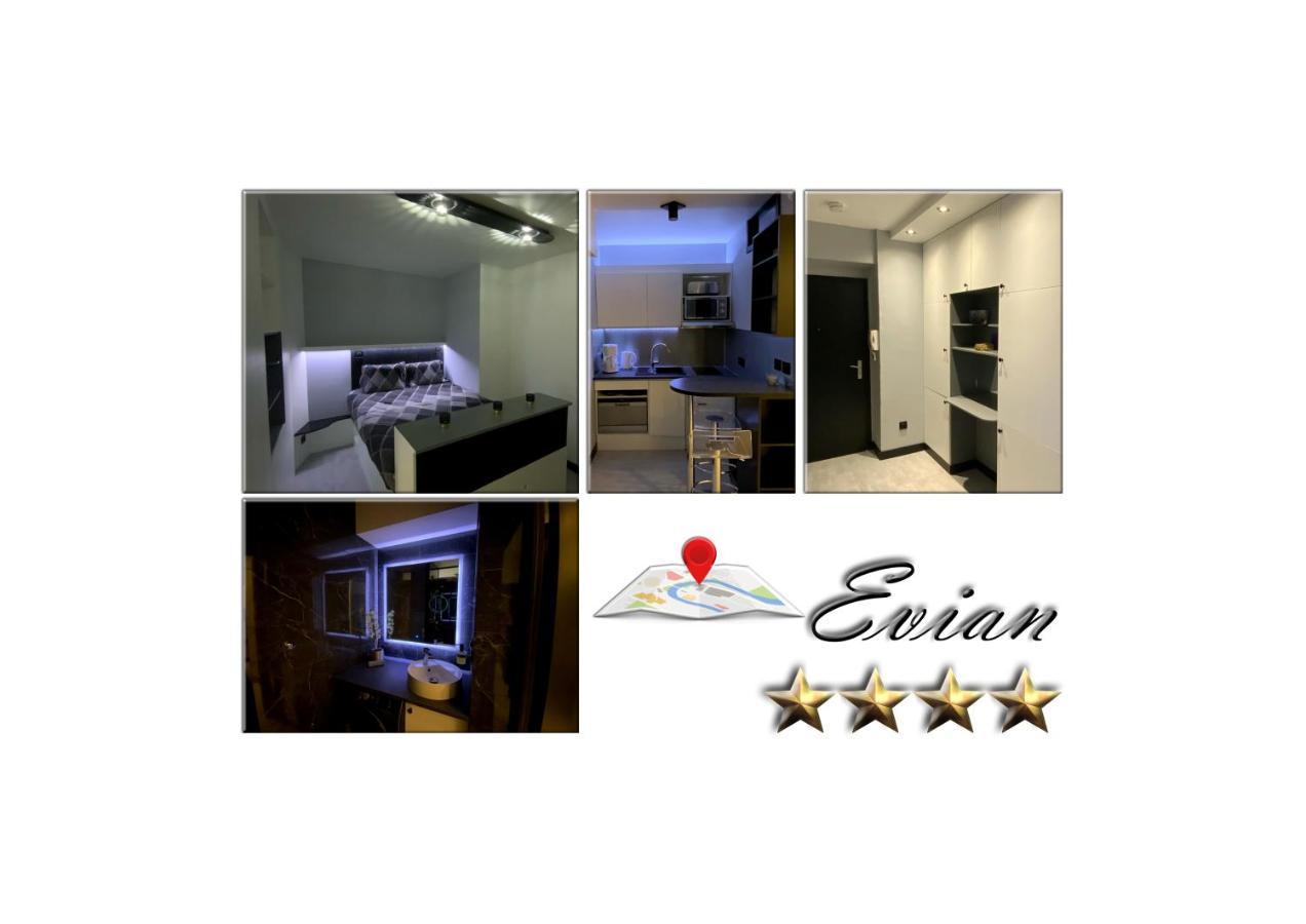 埃维昂莱班Confidentiel Standing - Terrasse & Parking Prive - Port De Plaisance公寓 外观 照片